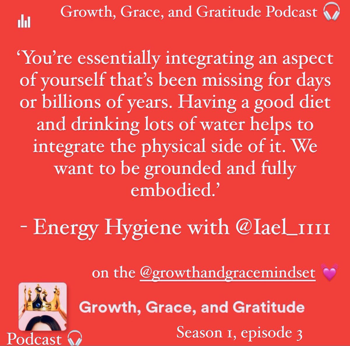 Blueblisscoach's tweet photo. Listen to the entire episode for some insightful nuggets of spiritual guidance with guest  @iael_1111 🤗💜🌈

Podcast Episode: https://t.co/jbtxXPndBB
Follow us on Instagram: https://t.co/1y3NNiVHoD
@Spotify @spotifypodcasts #SpotifyWrapped #SpotifyWrapped2023 #mentalhealth https://t.co/3vWAjIUNQo