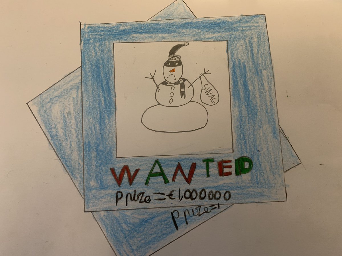 Ktd10001's tweet photo. @syptweet Evelyn Davison, age 9, entry for the Christmas card design competition ❤️🎅🏻🎄 #XmasCardSY https://t.co/u4JotL2MPl