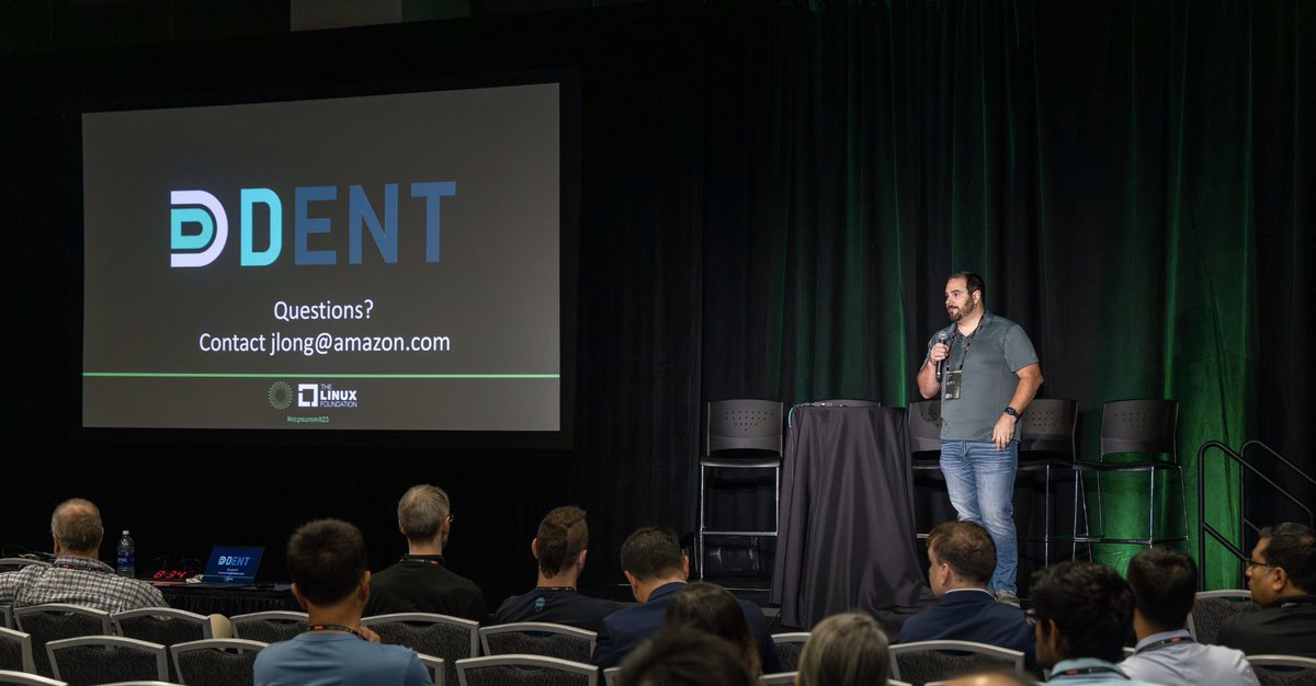 DENTNOS's tweet image. Did you miss out on the action at the DENT Mini-Summit during this year&apos;s #OCPsummit23? 

We&apos;ve got you covered with exclusive coverage of the entire summit. #LinuxforNetworking #NOS

Click the link below to catch up!  👇👇👇
youtube.com/playlist?list=…