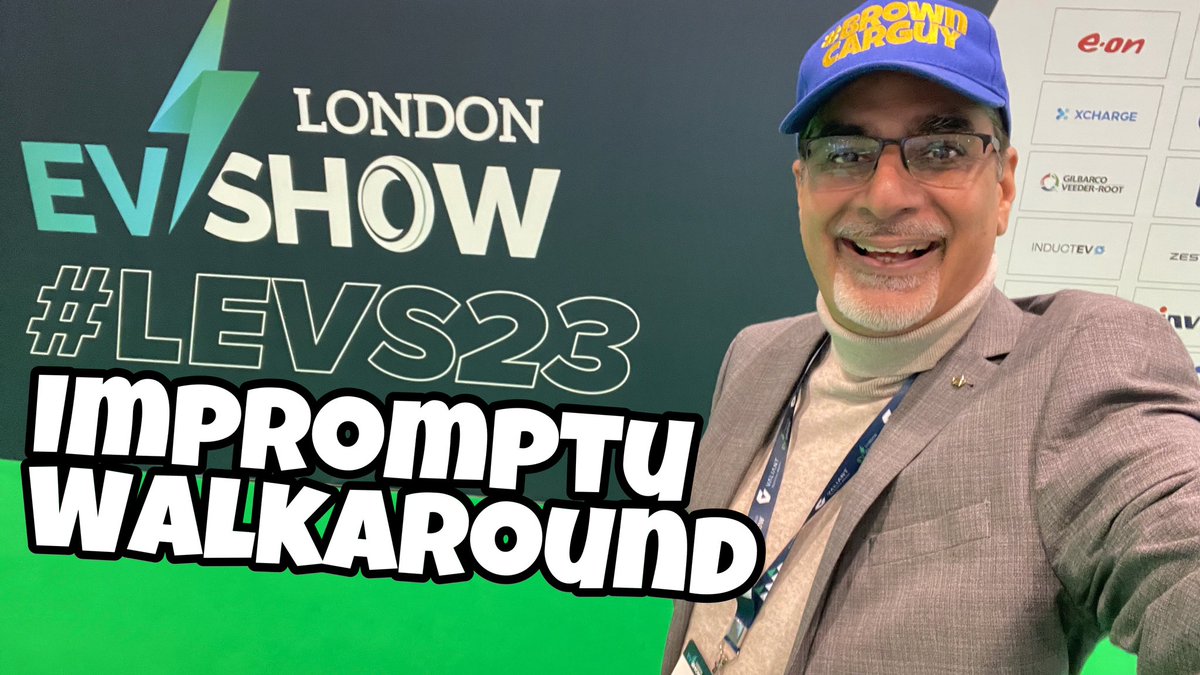 See What's Buzzing at the London EV Show 2023 | Walkaround!
youtu.be/p71qborcT_g @londonevshow #LEVS23