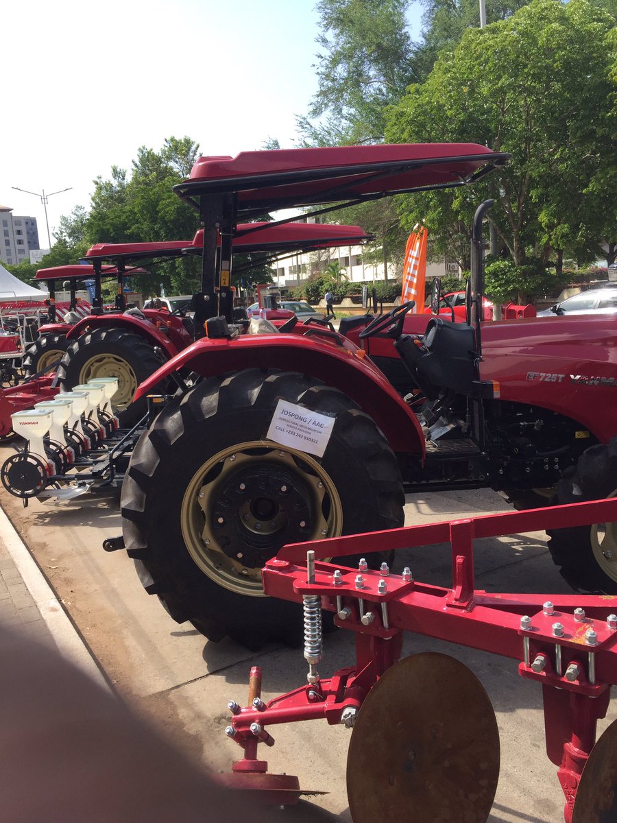 Agriculture meets ambition at 🌾 Day 2 brings together the Minister of Agriculture, Minister of Finance, and the dynamic minds behind <a href="/thejospongroup/">Jospong Group of Companies</a>. 🚜 Explore the cutting-edge Mechanization Equipment driving us towards a sustainable and secure food future! 🌍#FarmersDay2023