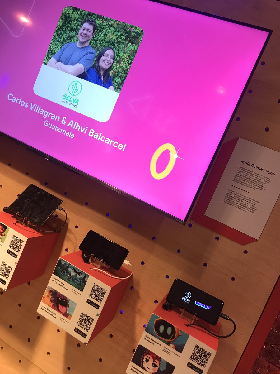 Laiabee's tweet photo. Los juegos de @solmsanchez y @alhvi en el #Googleplaytime 2023 !!
En el stand de los juegos del primer indie fund https://t.co/vFz8OVlH8h