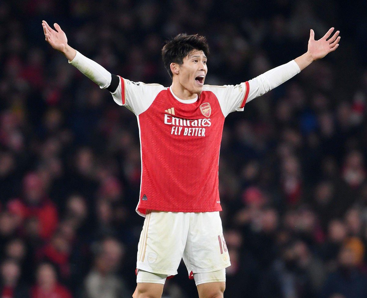 TikiTakaConnor's tweet photo. Takehiro Tomiyasu’s #UCL first half vs. RC Lens: 

45 minutes played
34 touches
22 passes (82% accuracy)
3 key passes 
2 assists 
1 cross (100% accuracy)
4 long balls (3 successful)

Put him anywhere and he will perform. 🇯🇵🎯 https://t.co/ioVIDjGOhB