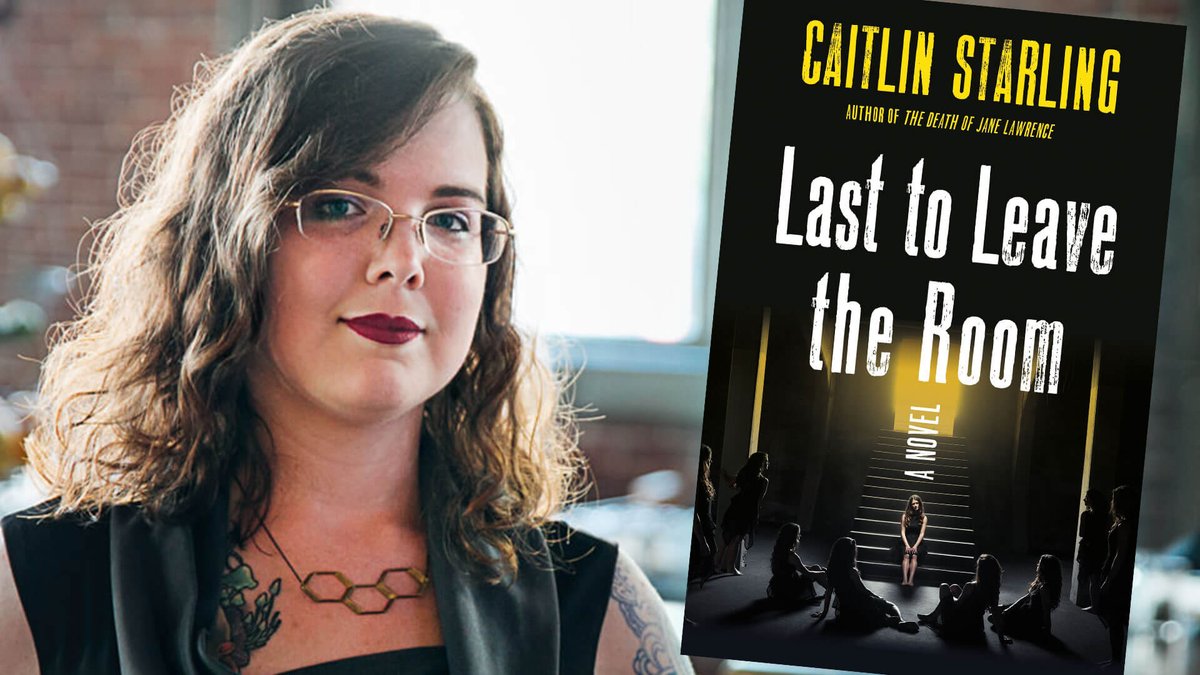 New Episode: Caitlin Starling (@see_starling) returns to Fictitious. We talk about her new sci-fi thriller, LAST TO LEAVE THE ROOM, writing 'unlikeable' characters, creating surreal scenes, and using a 'load-bearing cat' in her narrative. Listen here: fictitiouspodcast.com/last-to-leave-…