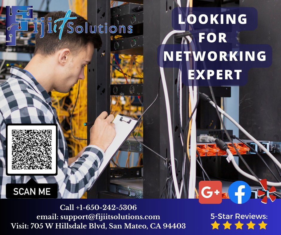 fijiitsolutions's tweet photo. Are you tired of dealing with slow internet speeds and unreliable connections? Look no further than FIS, your go-to expert in networking cabling. #fijiitsolutions #sanmateo #bayarea #networking #cabling https://t.co/7QayrQoAqR