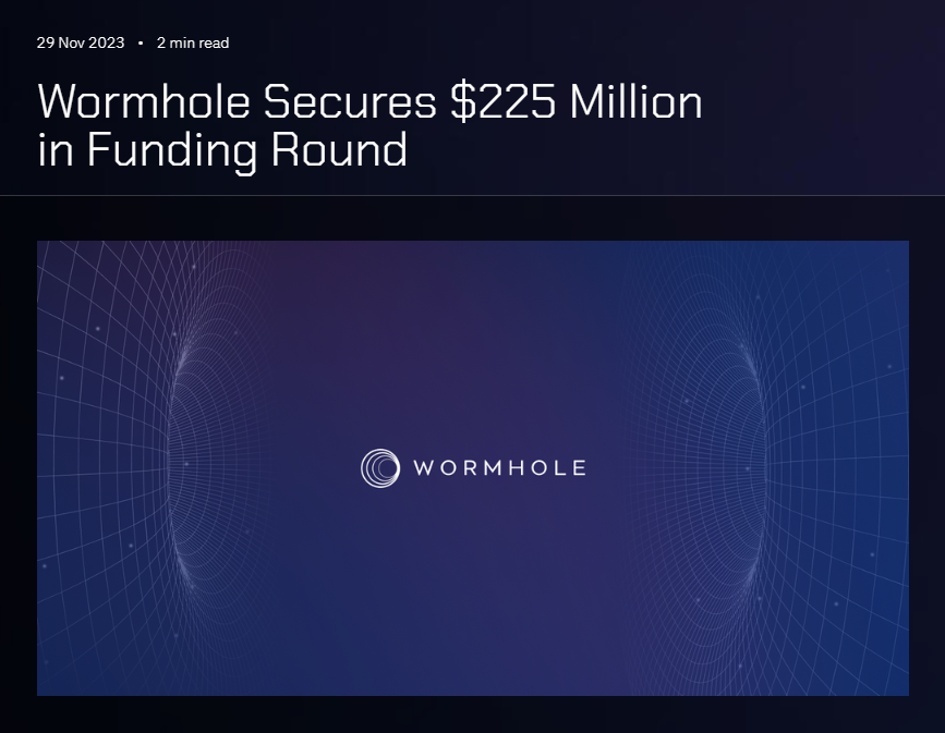 CryptoDuck_TH's tweet photo. Wormhole ประกาศระดมทุน Funding Round ได้ $225M จาก Brevan Howard, Coinbase Ventures, Multicoin Capital, Jump Trading, ParaFi, Dialectic, Borderless Capital, Arrington Capital
:
นอกจากนี้ https://t.co/qlevphCXpu ยังได้รับการปรับปรุง design ใหม่ ลองไปใช้งานดูได้ครับ https://t.co/Hk6JmrP1RW
