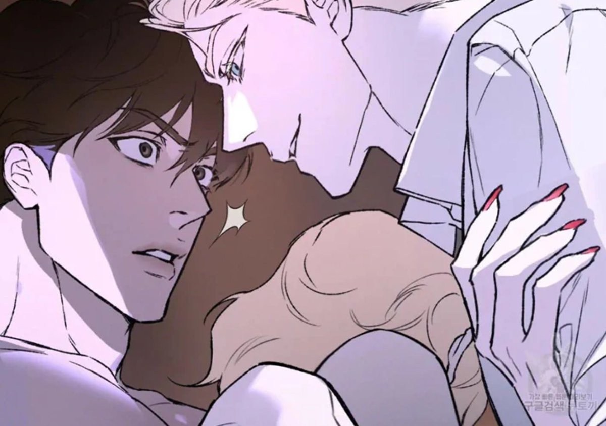 kinkfiles's tweet photo. threesome with your partner in crime slash enemy. majestic, chef's kiss panels. oh man they are so hot. https://t.co/G9AqSvMB8N