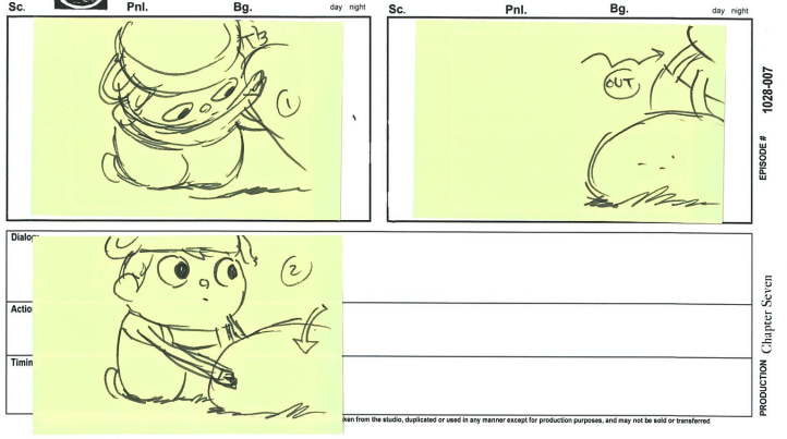 i found a huge dump of storyboard resources and i cant stop looking at these Over The Garden Wall ones (the artist isnt listed), and man. I wish storyboards were still done like this