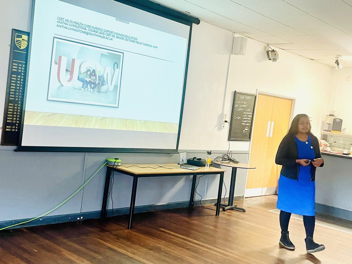 Cert HE for Nursing support worker program presentation at HCSW forum GP practice <a href="/ctm_ed/">CTMNurseEd</a> <a href="/StuABee/">Stuart Baker</a> <a href="/USWHealthcare/">USW Healthcare</a> <a href="/Cwm/">cwm</a> taf morgannwg primary care .The staff engaged so well !! Well done to potential students!!