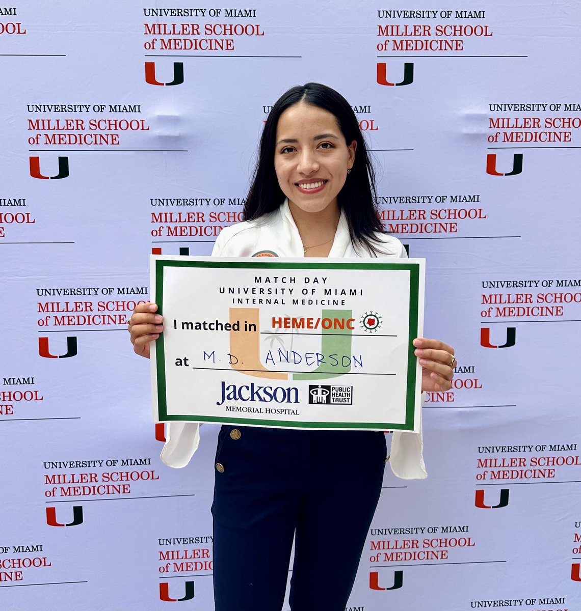 Leticia Campoverde (@letycampoverde) on Twitter photo Dreams come true.I’m going to be an oncologist. I matched at <a href="/MDAndersonNews/">MD Anderson Cancer Center</a> Thanks to my family, friends, mentors <a href="/LazarosLekakis/">Lazaros Lekakis</a> <a href="/GeraldSoff/">Gerald Soff</a> <a href="/JTrentMDPhD/">Jon Trent, MD, PhD</a> <a href="/cytokinerelease/">Trent Wang, D.O., M.P.H.</a> <a href="/plugol/">Paulina Lugo</a> @John Byrnes and my program <a href="/UmJmhIMRes/">University of Miami Internal Medicine Residency</a> for supporting my dreams <a href="/LatinxOncology/">#LatinosInOncology</a> 🇪🇨 Dreams come true.I’m going to be an oncologist. I matched at <a href="/MDAndersonNews/">MD Anderson Cancer Center</a> Thanks to my family, friends, mentors <a href="/LazarosLekakis/">Lazaros Lekakis</a> <a href="/GeraldSoff/">Gerald Soff</a> <a href="/JTrentMDPhD/">Jon Trent, MD, PhD</a> <a href="/cytokinerelease/">Trent Wang, D.O., M.P.H.</a> <a href="/plugol/">Paulina Lugo</a> @John Byrnes and my program <a href="/UmJmhIMRes/">University of Miami Internal Medicine Residency</a> for supporting my dreams <a href="/LatinxOncology/">#LatinosInOncology</a> 🇪🇨