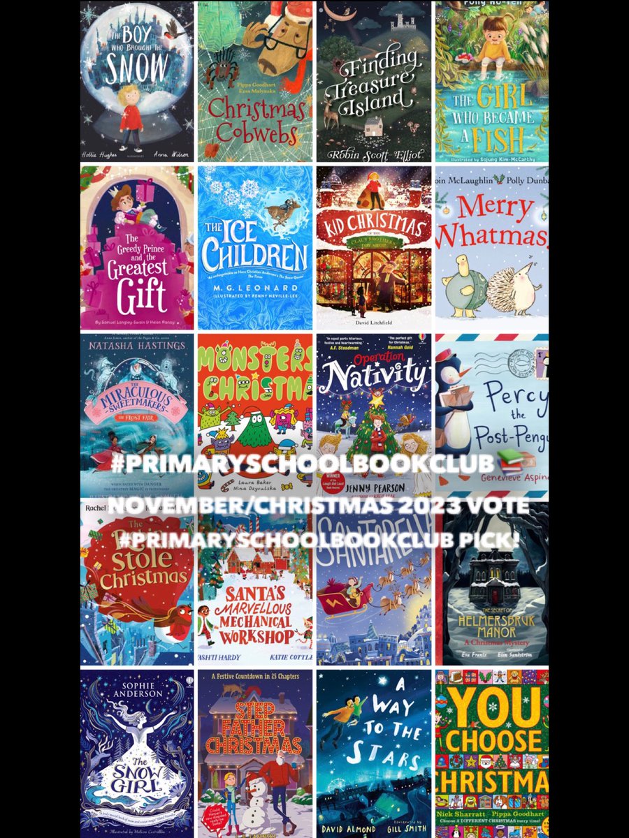 All I want for Christmas is a good book and a hot chocolate. #PrimarySchoolBookClub November/Christmas vote. 🎅🏼🌲⭐️📚