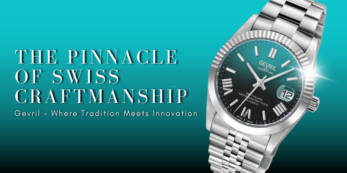 GevrilGroup's tweet photo. 🕰️ Discover the Pinnacle of Swiss Craftsmanship 🌟 #Gevril's #WestVillageFusion Elite Collection - Where Tradition Meets Innovation. Dive into the heart of New York's West Village with a timepiece that embodies its artistic spirit and vibrant existence. #LuxuryWatches https://t.co/RjSPAsnqGW