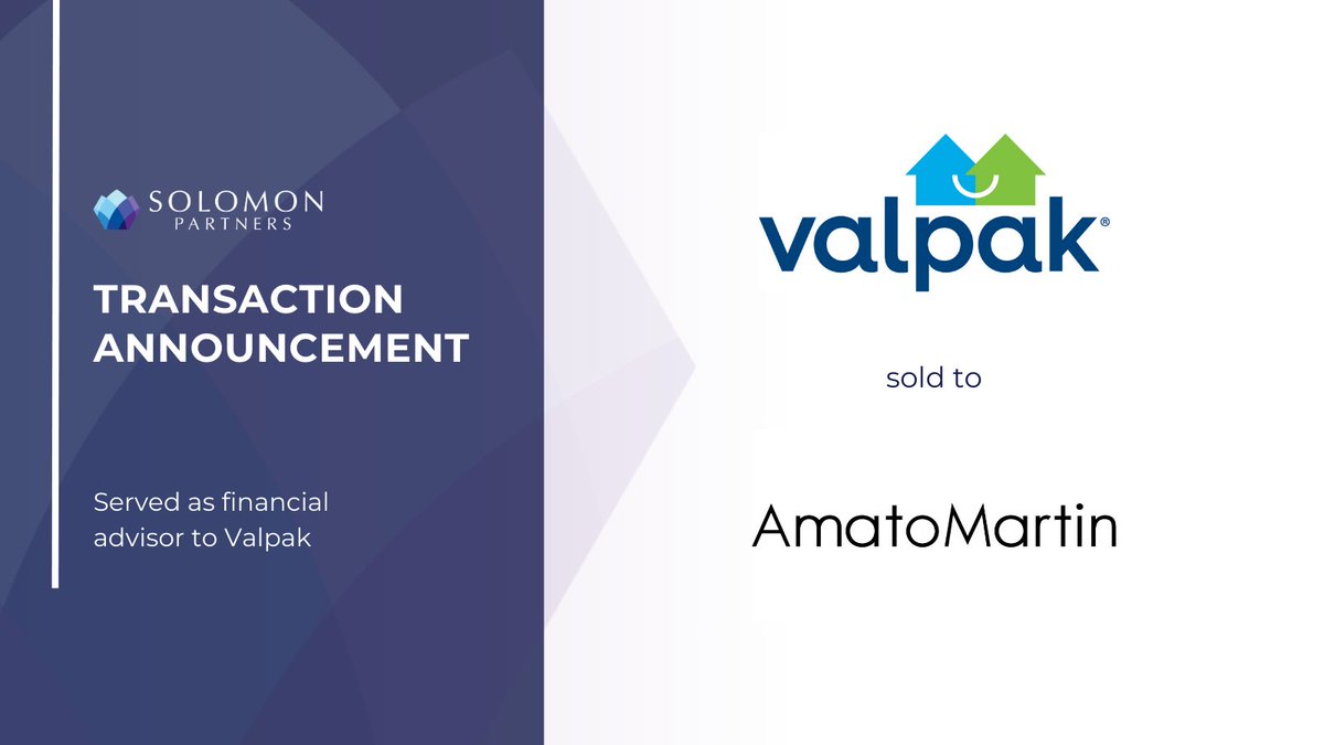 Solomon Partners tweet media