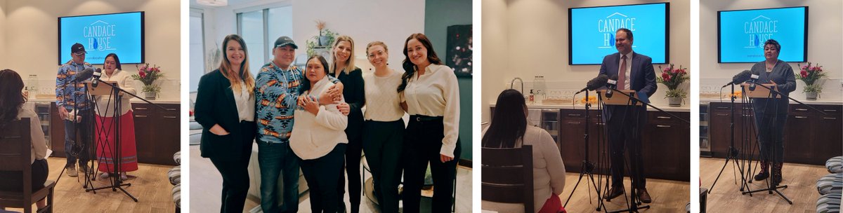 Celebrating 5 years of Candace House on #GivingTuesdayCA with some special guests!
@mattwiebemb
<a href="/MKO_North/">MKO: Manitoba Keewatinowi Okimakanak</a>
🎉Read all about it here: bit.ly/47VNpnTLink #CandaceHouse #Anniversary #Media