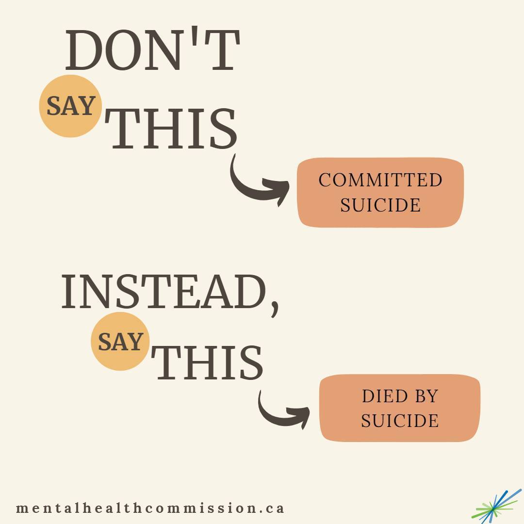 Combating stigma related to mental illness, suicide, and substance use starts with how we use language—something that continuously evolves. That’s why we must all be aware of any outdated language being used in the media and around us every day. bit.ly/47GruBC.