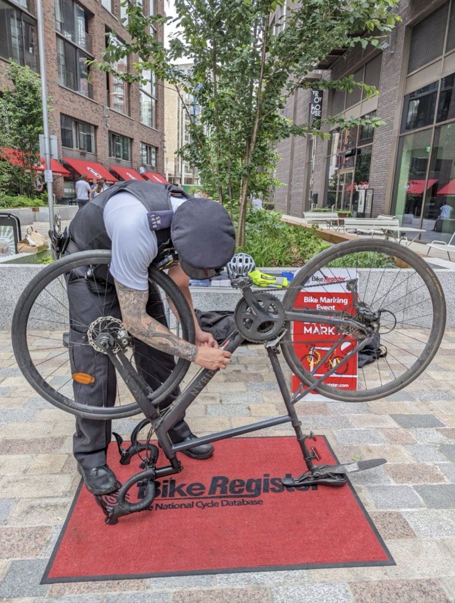 #NineElms will be holding a bike registry/crime prevention table. Please if you have the time, bring your bike to have it marked and registered with national bike registry.
2nd December
12:00 - 14:30
New Union Square