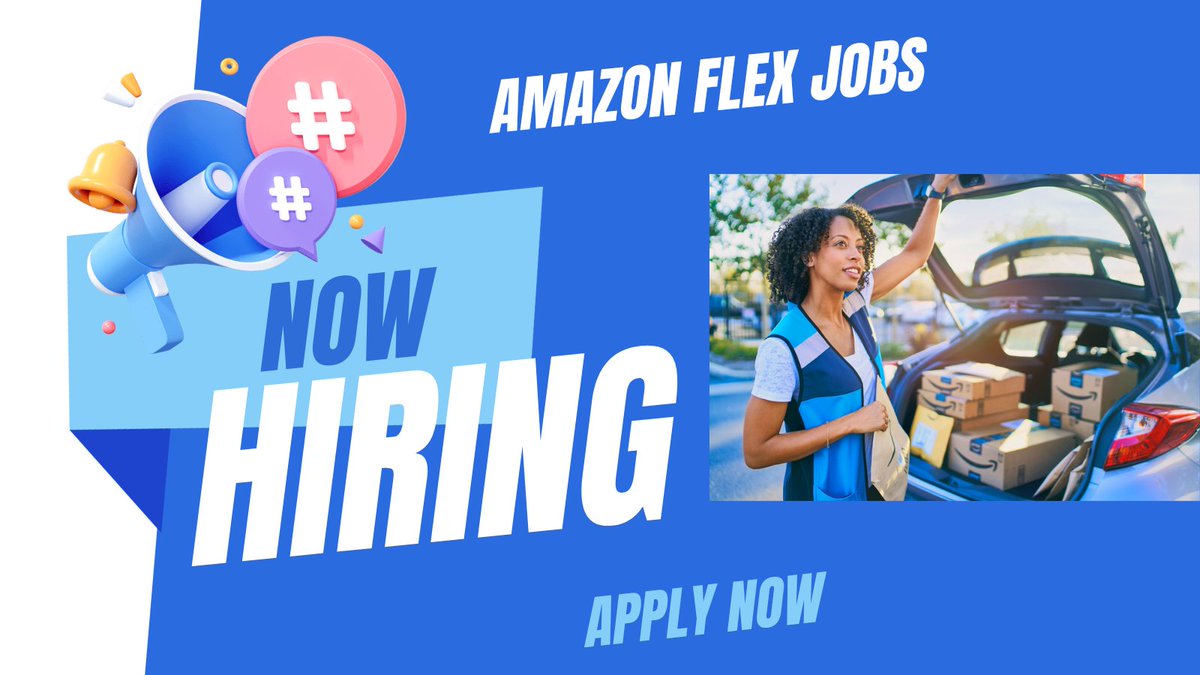 AlexandraRay98's tweet image. Start A Career Today - Amazon Flex Jobs
To be eligible, you must:
-Be 21 or older
-Have a valid U.S. driver’s license
-Have a mid-size or larger vehicle
-Eligible Country USA 
Apply Now&amp;gt;&amp;gt;tinyurl.com/498wrddf
#jisoo#Latina#mingyu#jeonghan#MAMA2023#hoshi#100 USDT