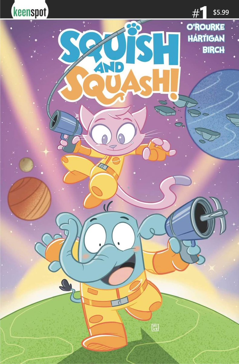 mikehartigan's tweet photo. Can't get to your LCS? Buy Squish and Squash #1 in print or digital from @keenspot:
https://t.co/nmmI8UVj6y https://t.co/F64IaAK1Md