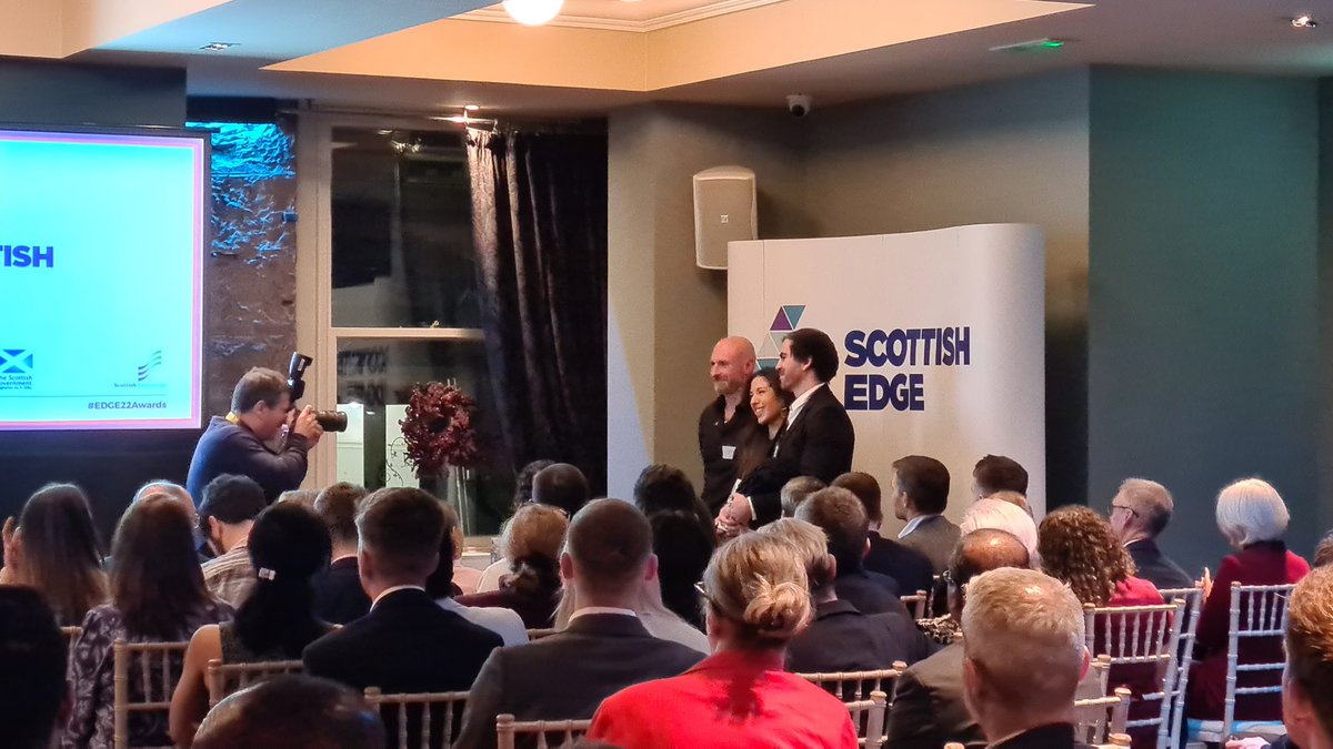 Big congrats to BOROBOSCOT! Securing a huge £80K at #EDGE22Awards!