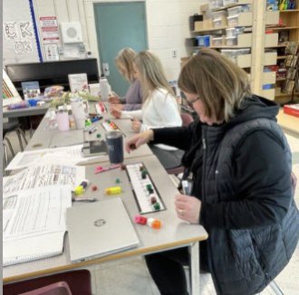 MrCasey27's tweet photo. From exploring Early numeracy, to diving into small group instruction in Math, to finishing with Thinking classroom and problem solving with the brilliant 7/8s… @MPatel_1 and the team at AJ Baker know how to have fun! @tvdsbmathk8 #HIIP https://t.co/Wp29NjPfuJ