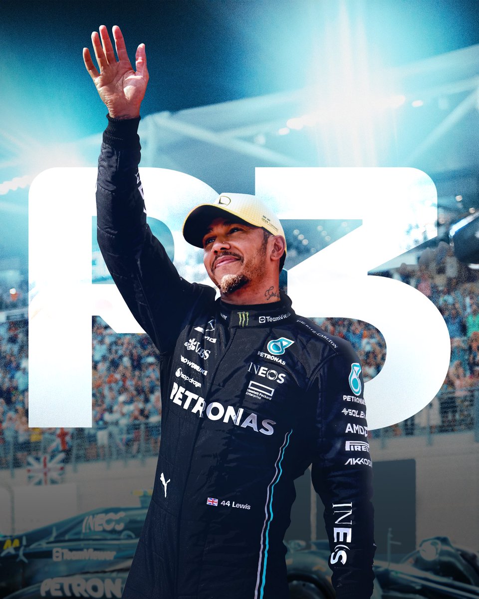 MercedesAMGF1's tweet photo. Six podiums, 234 points and P3 in the Drivers' Standings! 💪 

Quite the achievement for @LewisHamilton in 2023. https://t.co/kM63YZmuyr