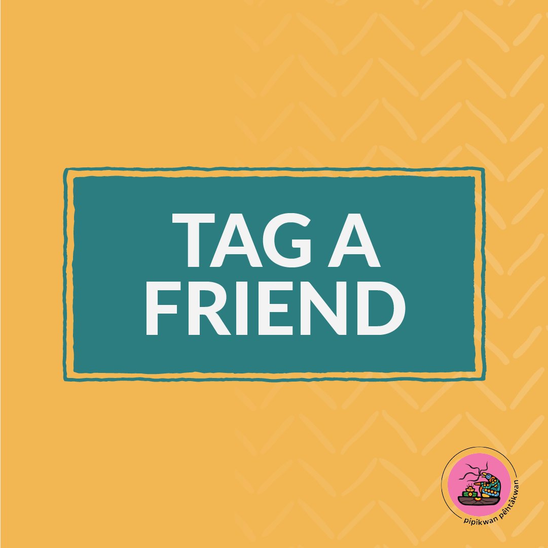 pipikwanpcomms's tweet image. 👋🏼 Thank you for following us on Facebook!  Help us spread the word and grow our community. 💖 Tag your friends to like, follow, and share our page. facebook.com/pipikwanpehtak… 

#pipikwanpêhtâkwan #PR #engagement