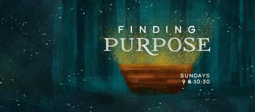 We start our Christmas sermon series this Sunday.

The Bible Has Purpose

Purposed Church 

The Purpose of Generosity 

Live with a Purpose 

He Came for a Purpose