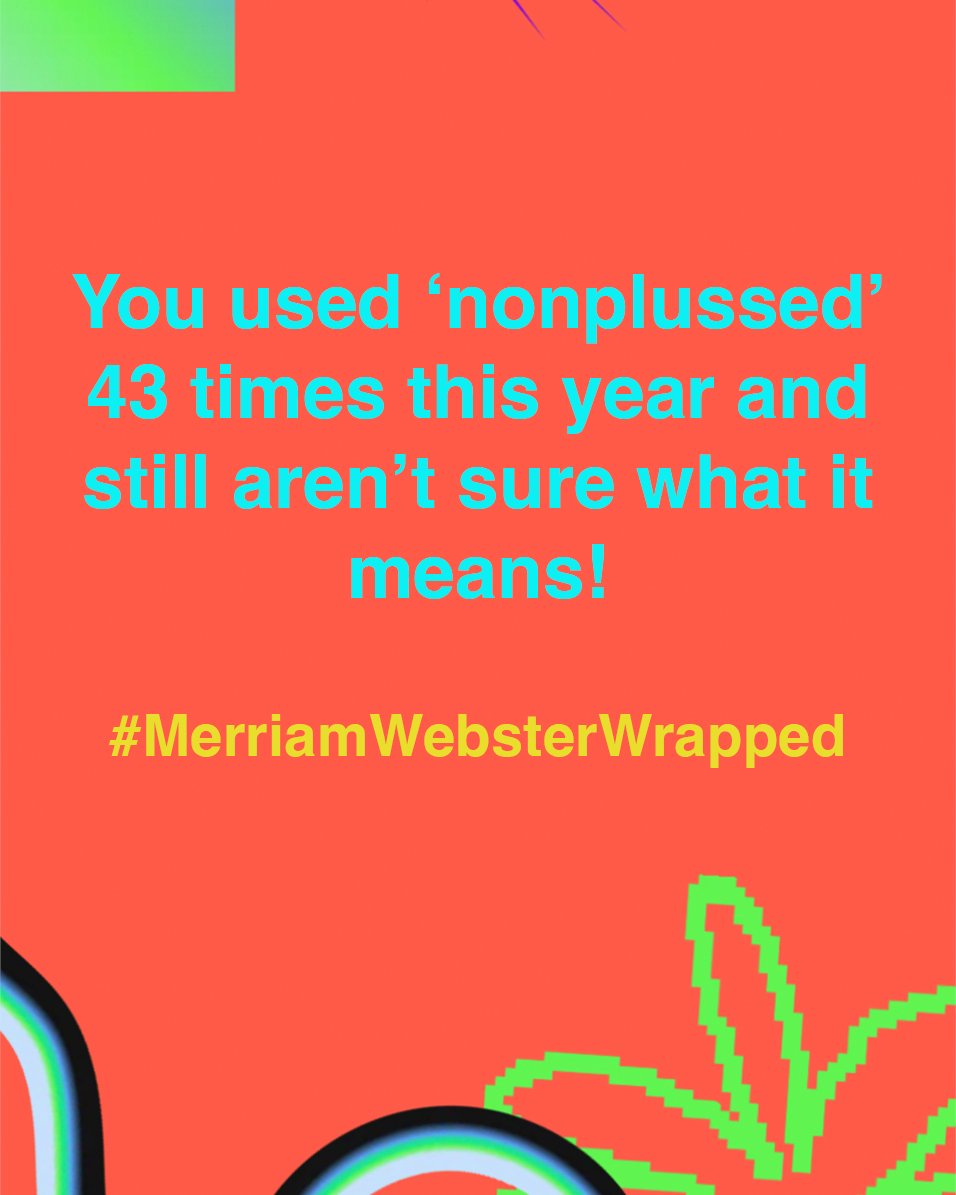 #MerriamWebsterWrapped