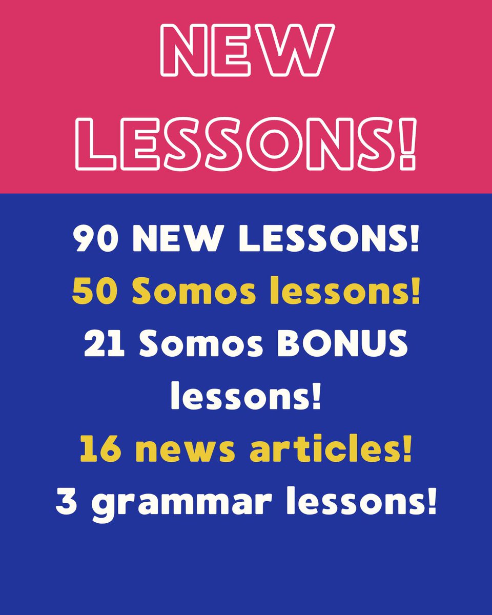 We've got new lessons! Check out our newly published path called 'New Lessons November 2023.' 90 lessons total, and the largest Somos lesson drop to date with 50 new lessons coming directly from Somos 1 and Somos 2!