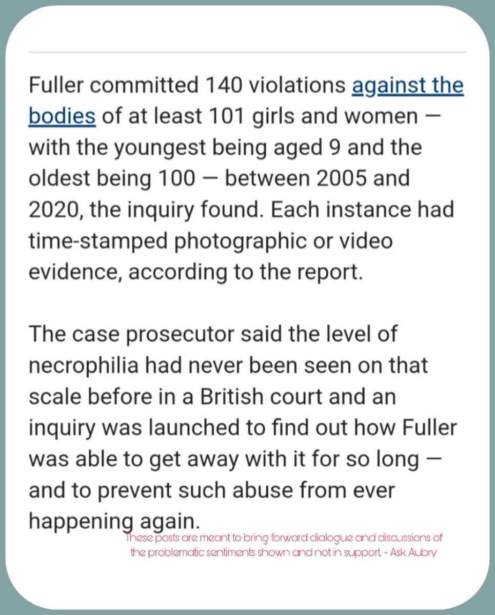 ask_aubry's tweet image. Not even safe when we are dead.