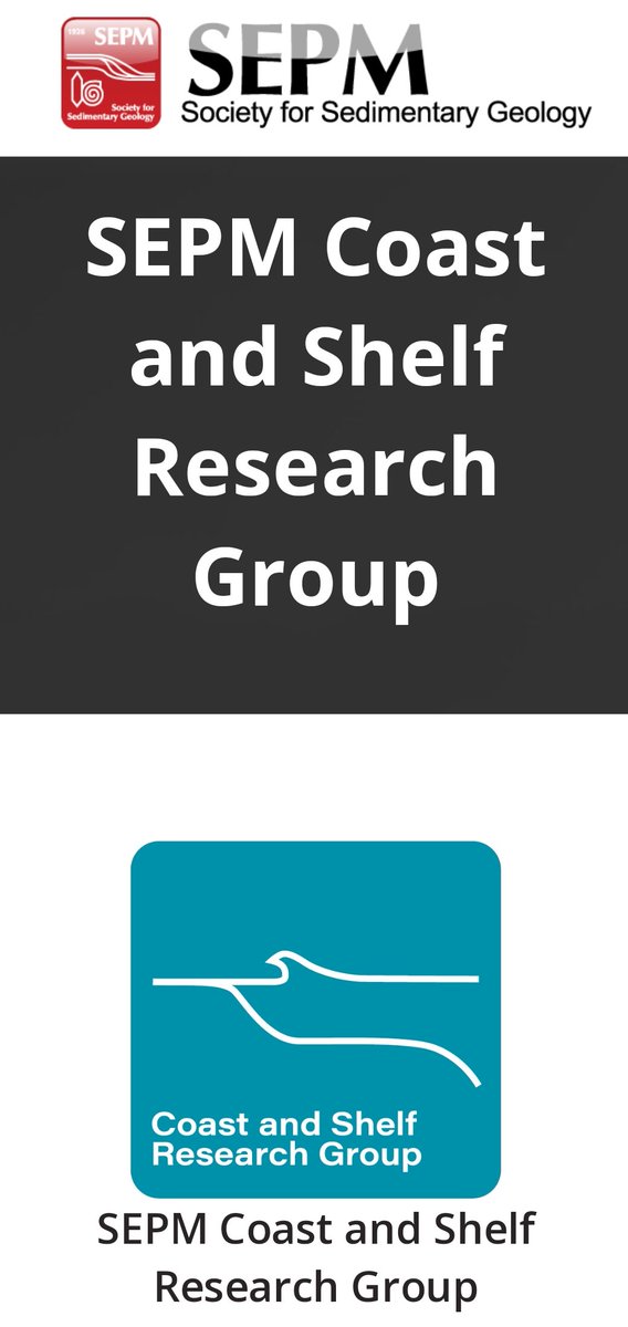 🔥 huge announcement folks!🔥 With 9 other amazing EC sedimentologists, we have just restarted the @SEPMGEO Coast and Shelf Research Group! So hop on to this website and register to the mailing list to keep in touch with us or join the team 😇 sepm.org/coastalshelfrg