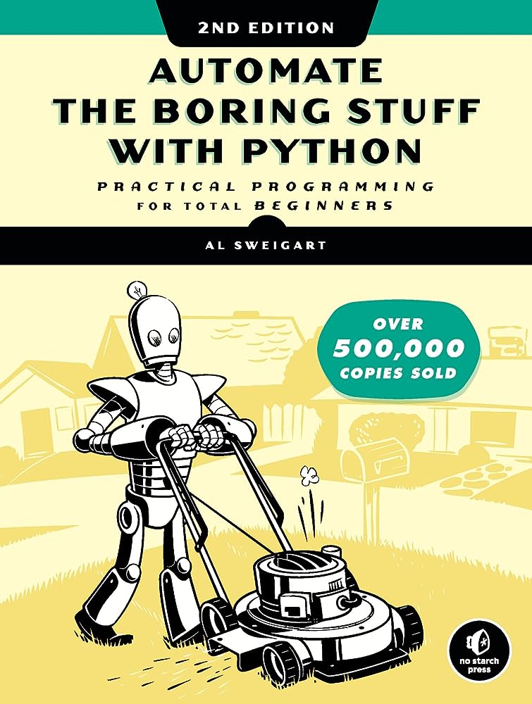 thepythontutorz's tweet photo. Python Book;

I'm giving away some FREE copies of "Automate the Boring Stuff with Python, 2nd Edition", to my followers.

If you want a copy, please do the following:
🔸Like
🔸Retweet
🔸Comment
🔸And then even better, send me a DM

#python #python3 #book #coding #programming https://t.co/yHPpzjFC5r