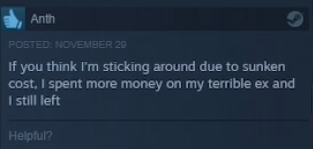 Sweatcicle's tweet image. my favorite review on the starter pack