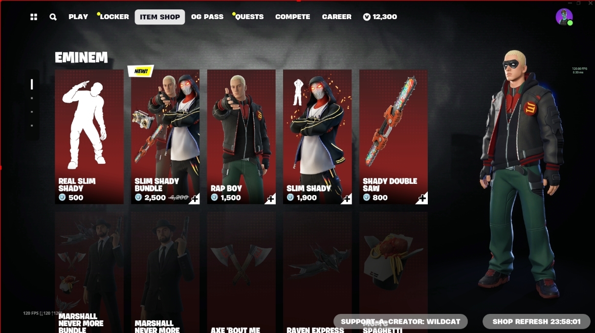 Fortnite item deals shop jo