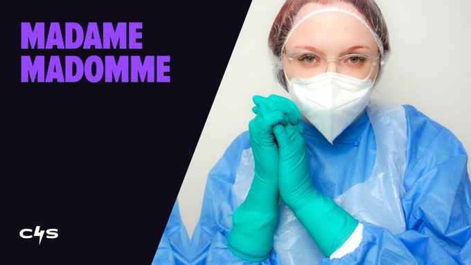 Madame Madomme is Medical Pro Domme, who combines her passion for medical procedures with fun. She loves<a href="/tag/c4sbbw24"class="tags"><span>#c4sbbw24</span></a>