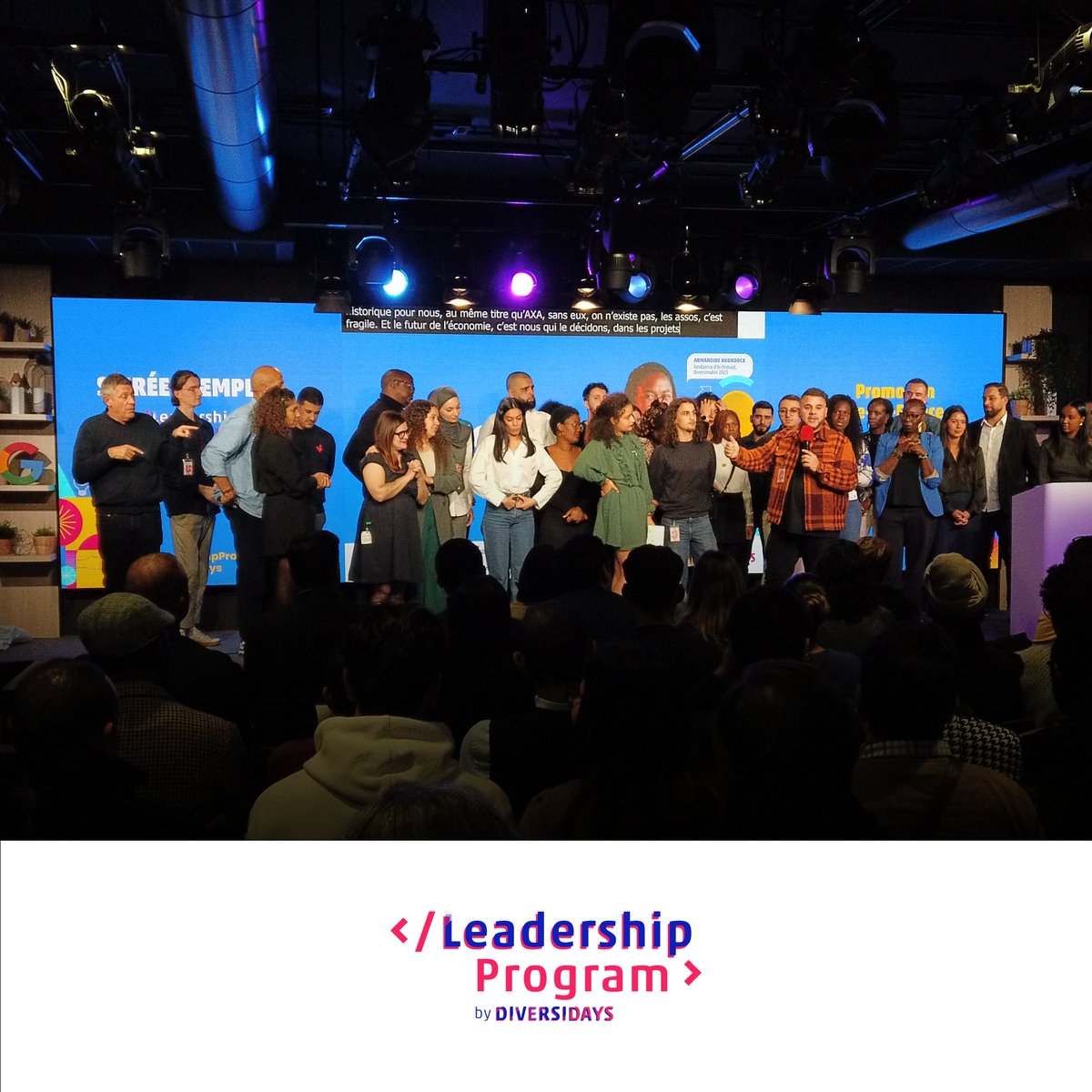 👏 Un immense bravo aux entrepreneur·es de cette 10e édition qui ont enflammé la scène avec leurs solutions fortes pour demain ! Un grand 🙏 aux partenaires qui nous soutiennent dans cette aventure #LeadershipProgram 🙏🏽 Merci à @GoogleEnFrance pour leur accueil et leur soutien ✨