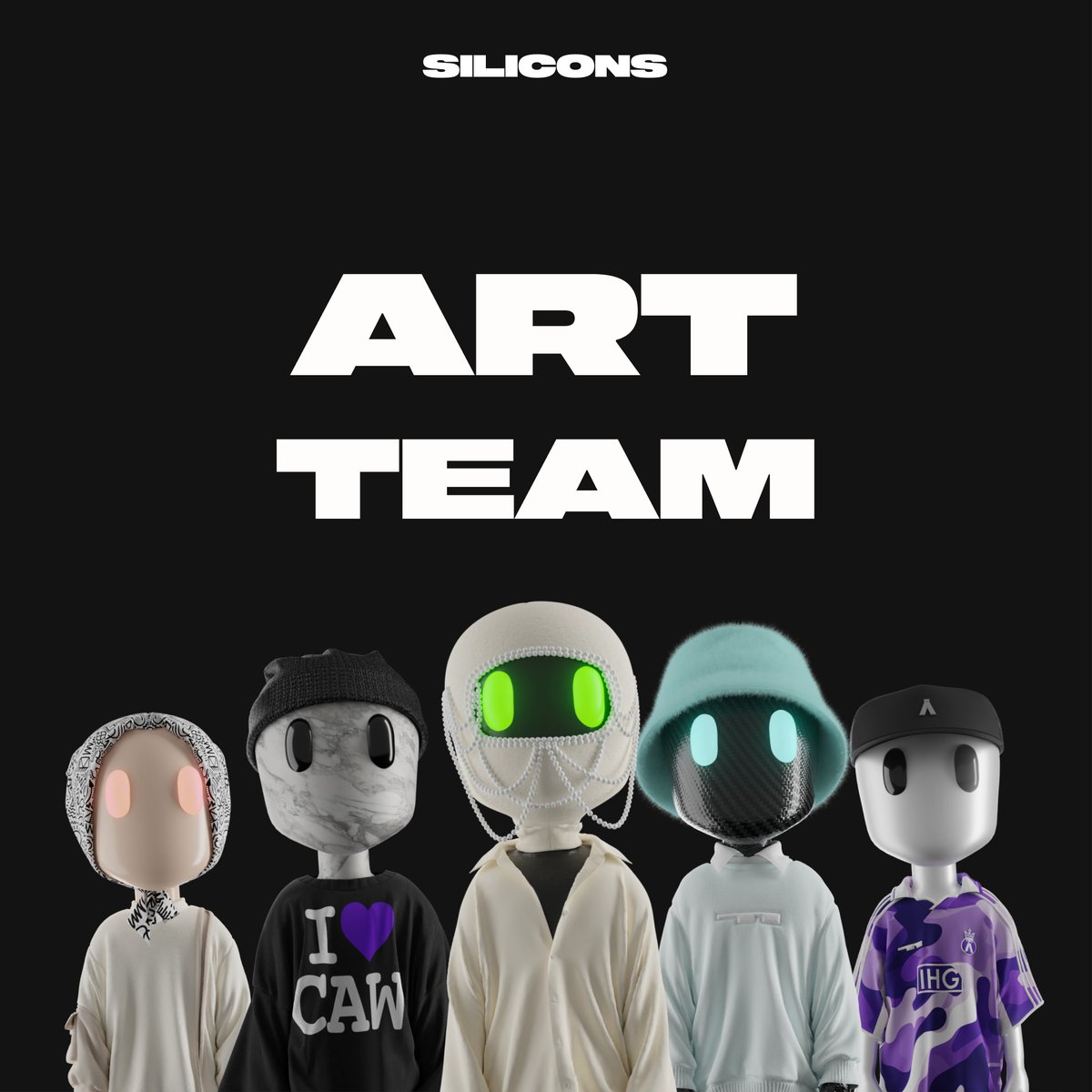 SILICONS_CAW's tweet photo. It’s time to give credit to the primary contributors whose combined effort brought SILICONS to life. https://t.co/eIJsCiLKJ5