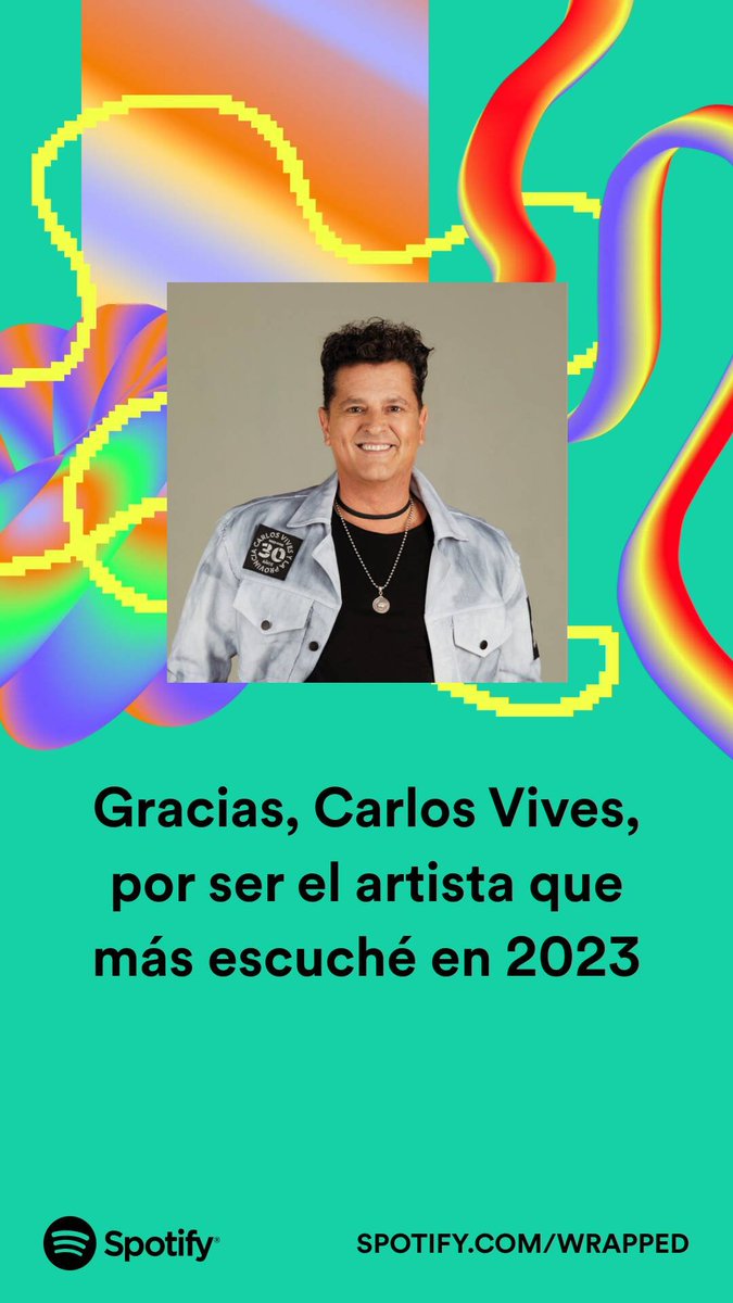 CManoosalva's tweet photo. @carlosvives #lachispaqueprendiolamecha 
Pueda que lo leas o no pero eres y seguirás siendo mi artista favorito #1 en @SpotifyColombia te amo te admiro demasiado eres mi niñez,juventud y adultes https://t.co/4AEFCoRltU