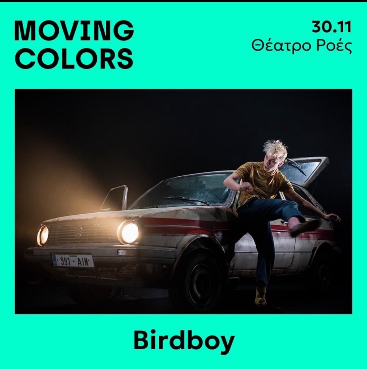 Birdboy in Athens tomorrow at Moving Colours Dance Festival. Generously supported by <a href="/culture_ireland/">Culture_Ireland</a>