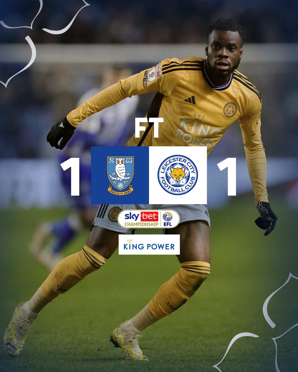 LCFC's tweet photo. It finishes level.

#SHWLEI https://t.co/gISoU90ZEn
