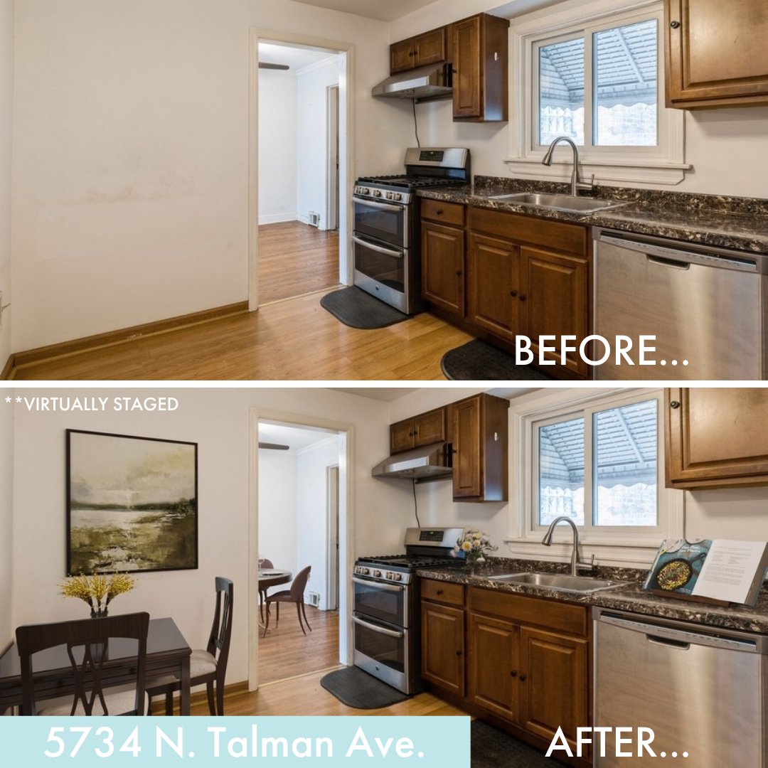 PurdyGina's tweet photo. Check out the before and after photos of this brick Georgian's virtual staging!
5734 N. Talman Ave. | Arcadia Terrace | 3 Bed, 2 Bath | $379,900
Gina Purdy - Baird &amp; Warner, 773-318-7945
#JustListed #ArcadiaTerrace #VirtualStaging #BeforeAndAfter #PurdyProperties https://t.co/BO8TRPo1mz