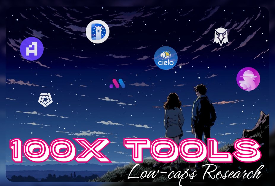 0xFinish's tweet photo. Buying low-caps early can make your portfolio 100X 📈

The biggest issue is that you can't find the right tokens 🤬

Here are best tools I use daily to build my 10,000% portfolio 🧵 https://t.co/BZW8pc3LkB