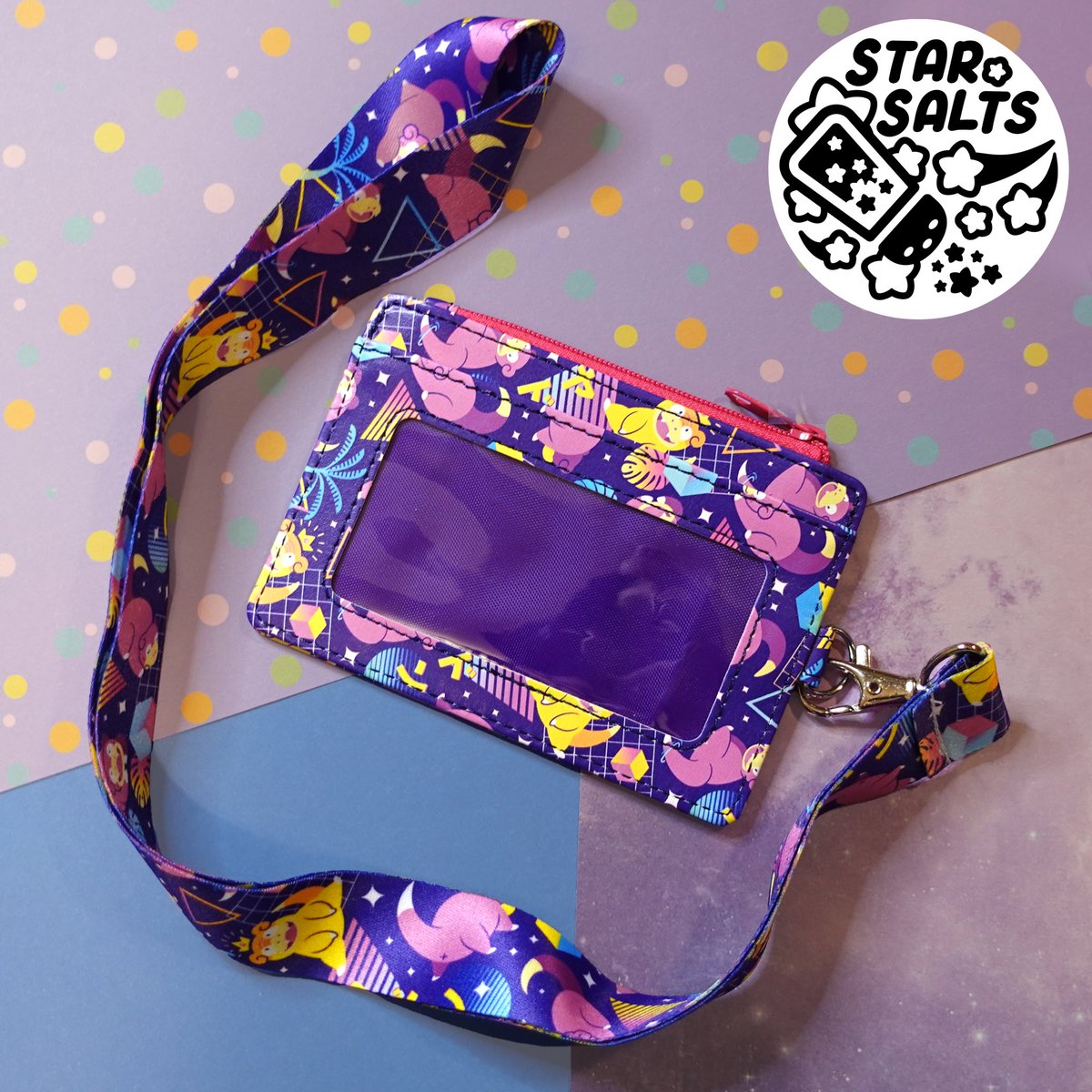 starsalts's tweet photo. Did you miss the ID wallet drop? 👀 Here’s a few in case you did! Listing has an option for an upgrade to include a matching lanyard! 🌟 https://t.co/sHmjeZjxFg