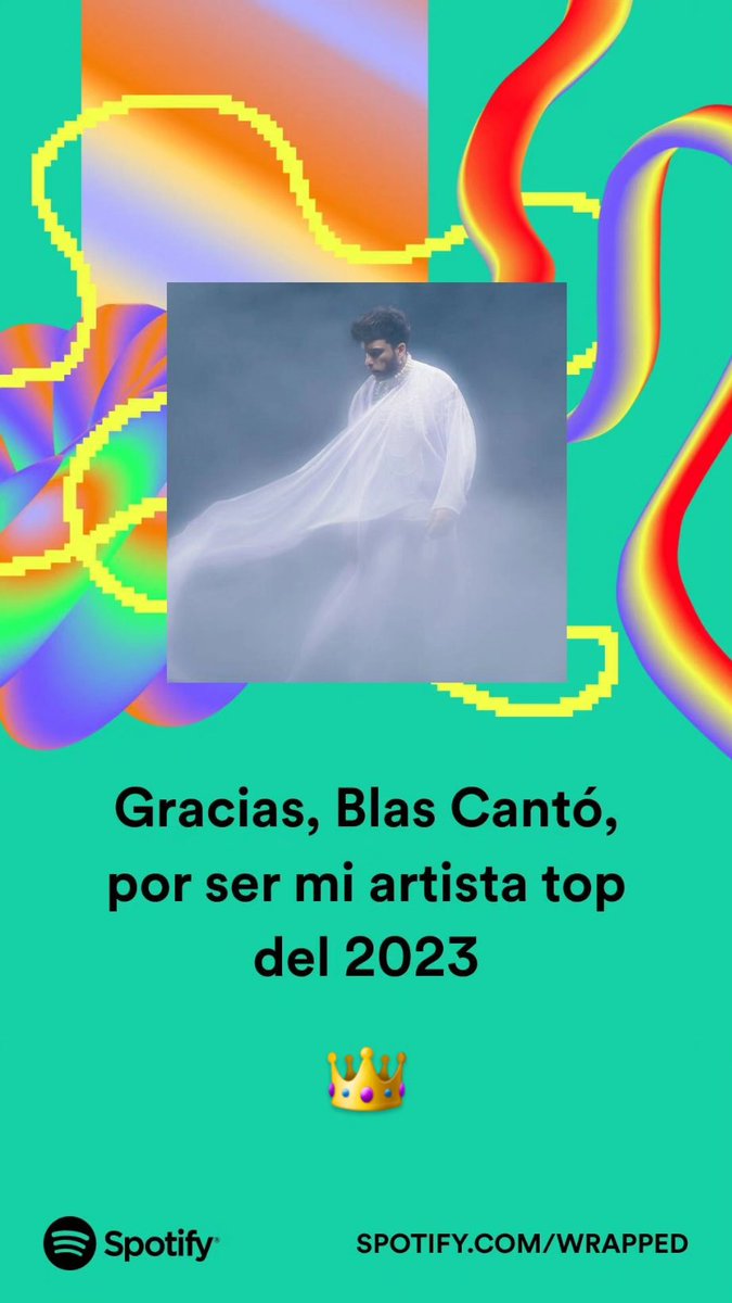 AderKel17's tweet photo. Gracias infinitamente por TU VOZ prodigiosa que me atraviesa el alma. Gracias por regalar al mundo tu sensibilidad y tu precioso corazón, por la valentía de nadar a contracorriente, por tu esencia, por salvar a la música y sanarme. Contigo siempre, @BlasCanto ❤️ #SpotifyWrapped https://t.co/OLqRubcQSF