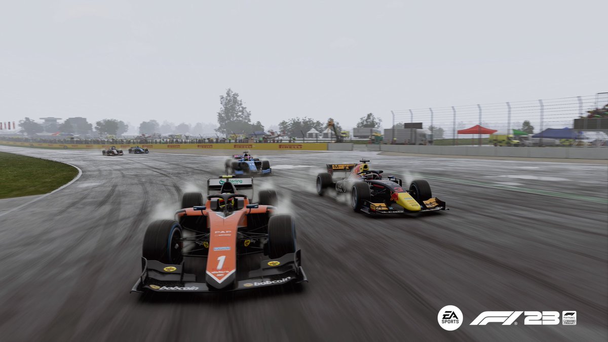 ERTBazza86's tweet photo. F2 style pic's! Sprint race meh nothing happened. Feature was fun tricky conditions and almost got my 1st point, expect more rain in Spa next week ๐ง ๐๐ #VSLF2 #BeElite https://t.co/YTzxCsPIUZ