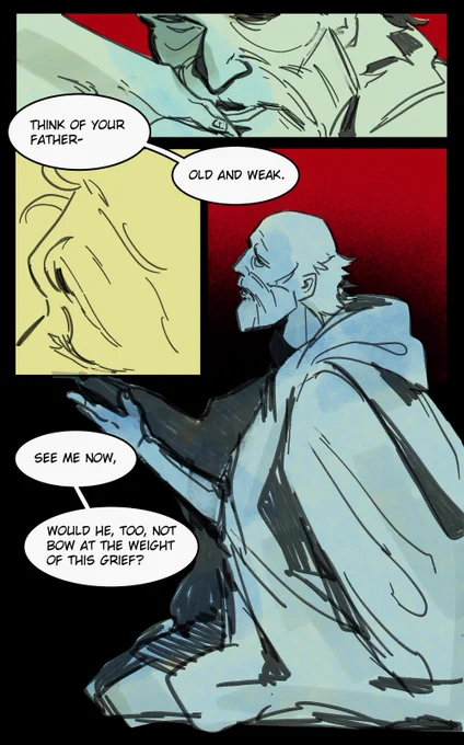 (1/2) a continuation of the previous comic 