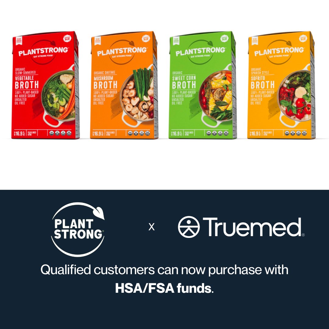 We are thrilled to be partnering with @goplantstrong to enable seamless HSA/FSA spending
🥦
Plantstrong provides an ecosystem of education, recipes, community support, and products that reverse and prevent disease.
🥦
Learn more about how to save here: bit.ly/3sTSpuw