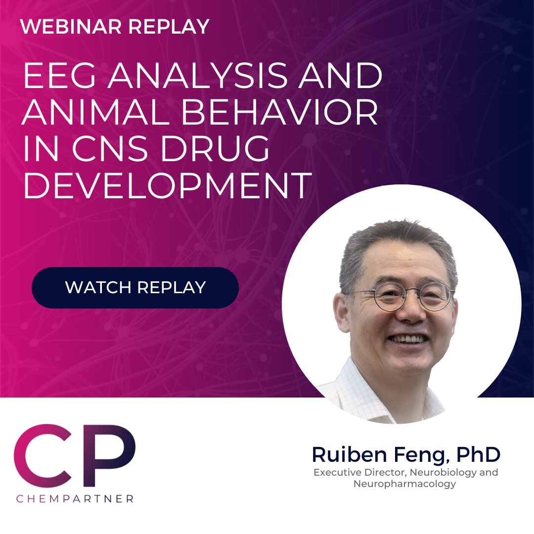 Missed the webinar on EEG Analysis and Animal Behavior in CNS Drug Development by Dr. Ruiben Feng? Watch the recording on demand here: xtalks.com/webinars/eeg-a…

#Neuroscience #DrugDevelopment