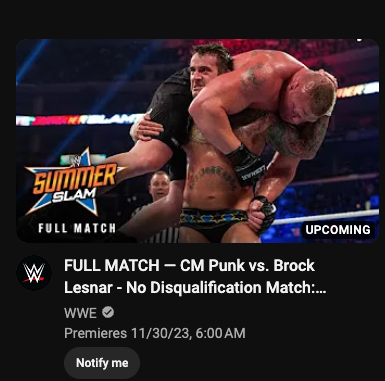 RobertONeill31's tweet photo. if you've never seen this match, watch it tomorrow. genuinely might be both guys' best WWE match https://t.co/sPJdrf9crl