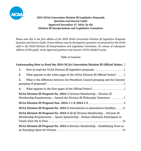 coreycberg's tweet image. Hey @NCAADIII!  Got Qs about what's going up for a vote in January at Convention?  Here are some As!  

Also, come hang out with me on Tuesday's #DIII webinar for more info! #whyd3 💙🔥😎🌵

ncaaorg.s3.amazonaws.com/governance/d3/…

@d3admins @D3Commissioners @d3Playbook @D3Direct @d3saac